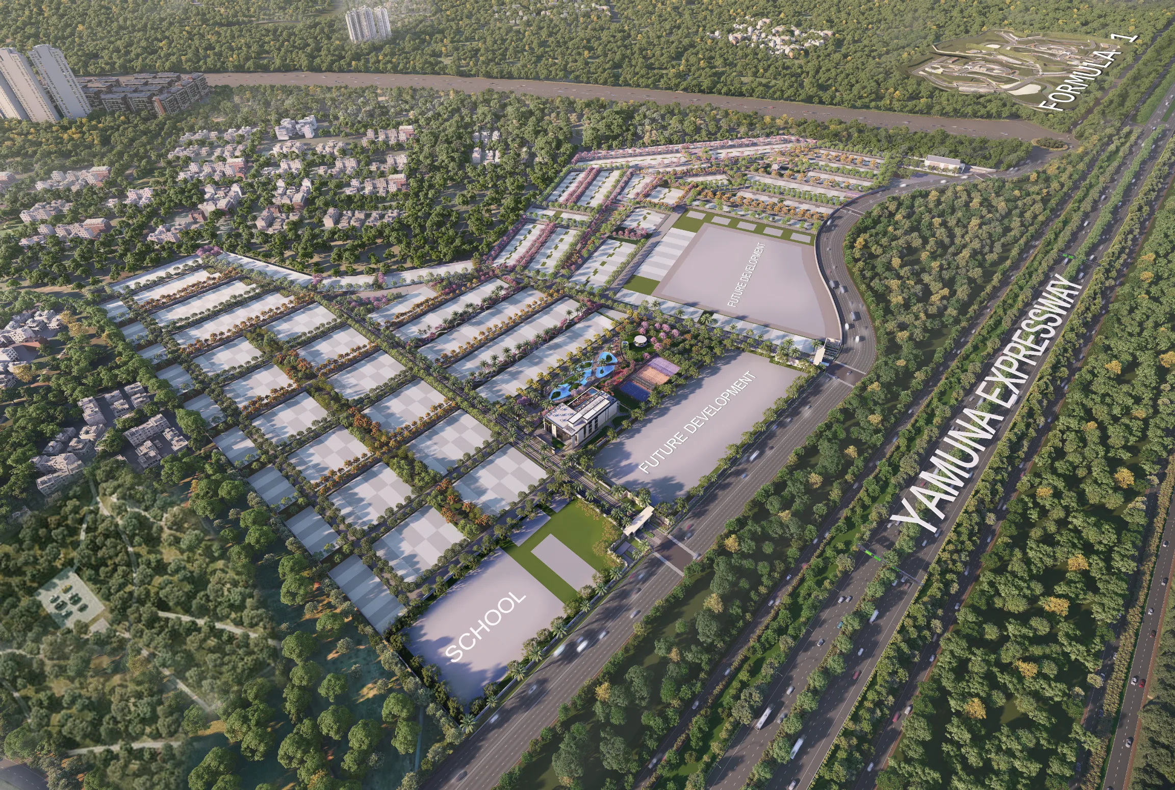 AERIAL DAY VIEW
